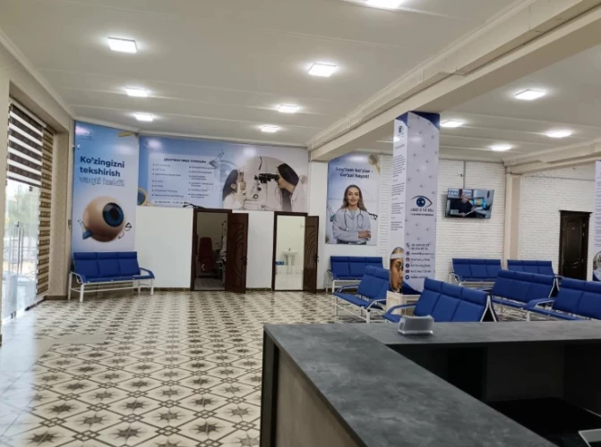 Slayder fotosurati: Ko'z Nuri Clinic (Farg'ona filiali)