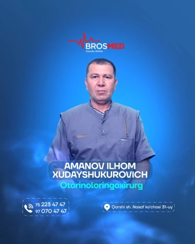 Omanov Ilholm Xudayshukurovich