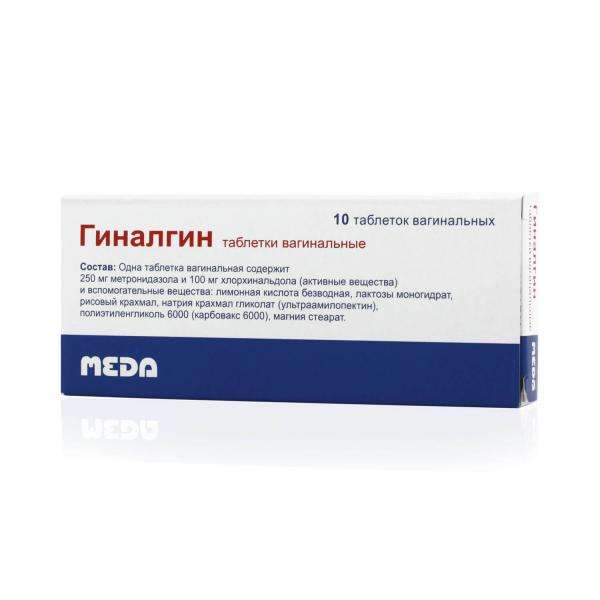 ГИНАЛГИН таблетки