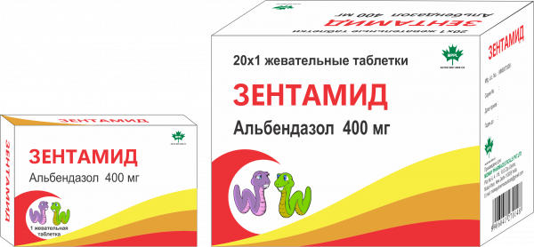 ЗЕНТАМИД таблетки