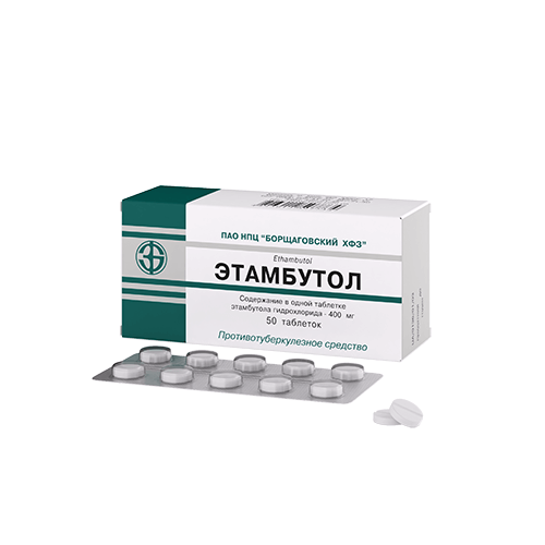 ЭТАМБУТОЛ таблетки