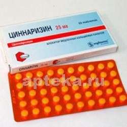 ЦИННАРИЗИН таблетки
