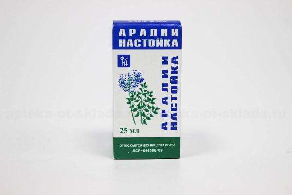 АРАЛИИ НАСТОЙКА настойка