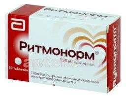 РИТМОНОРМ таблетки