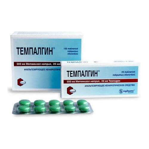 TEMPALGIN tabletkalar