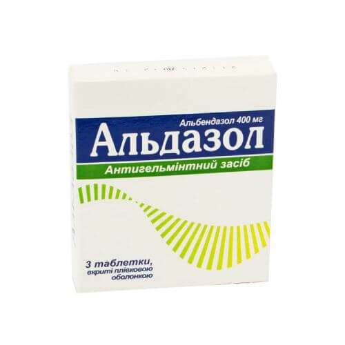 АЛЬДАЗОЛ таблетки