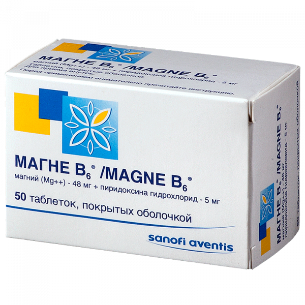 МАГНЕ В6 таблетки