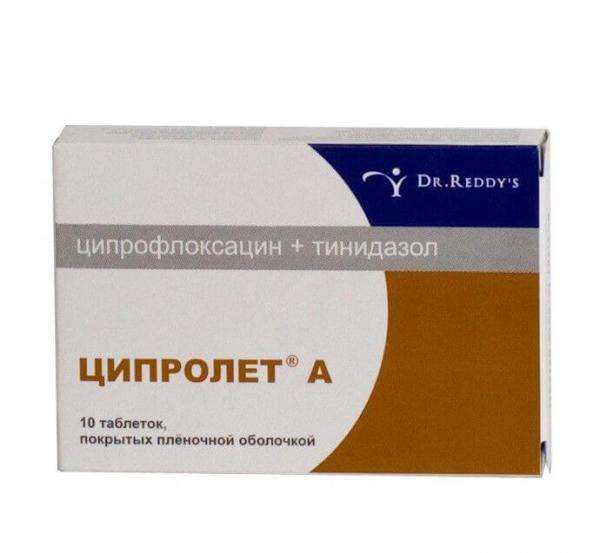 ЦИПРОЛЕТ таблетки