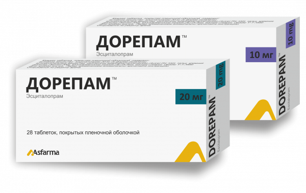 ДОРЕПАМ таблетки