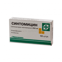 СИНТОМИЦИН суппозитории