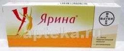 YARINA tabletkalari