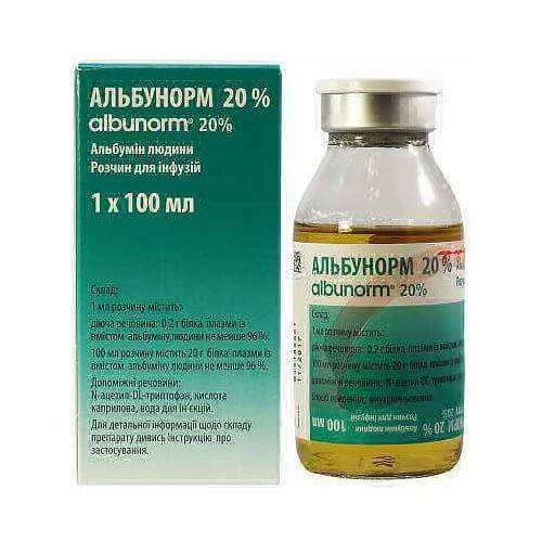 АЛЬБУНОРМ раствор