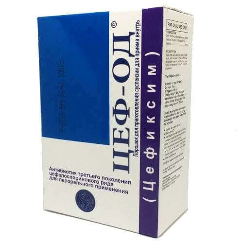 ЦЕФ-ОД таблетки