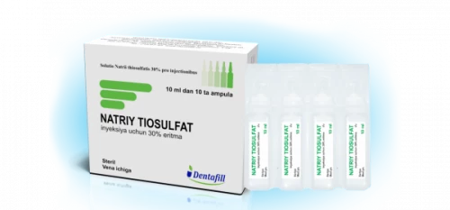 НАТРИЯ ТИОСУЛЬФАТ раствор