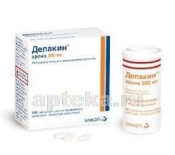 ДЕПАКИН ХРОНО 0,3 таблетки N100
