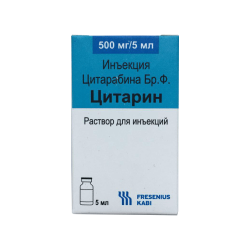ЦИТАРИН раствор для инъекций 500мг/5мл