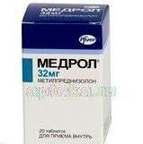 МЕДРОЛ 0,032 таблетки N20