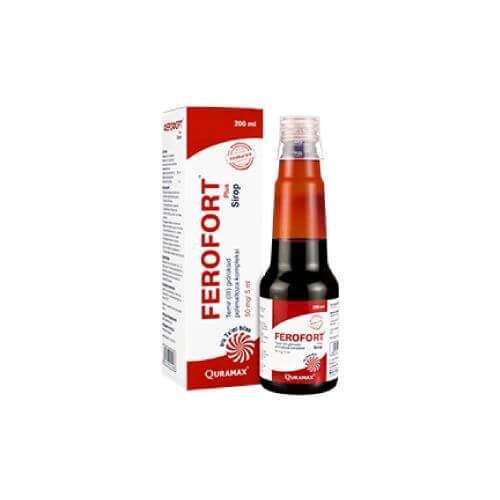 ФЕРОФОРТ ПЛЮС сироп 200мл 50мг/5мл