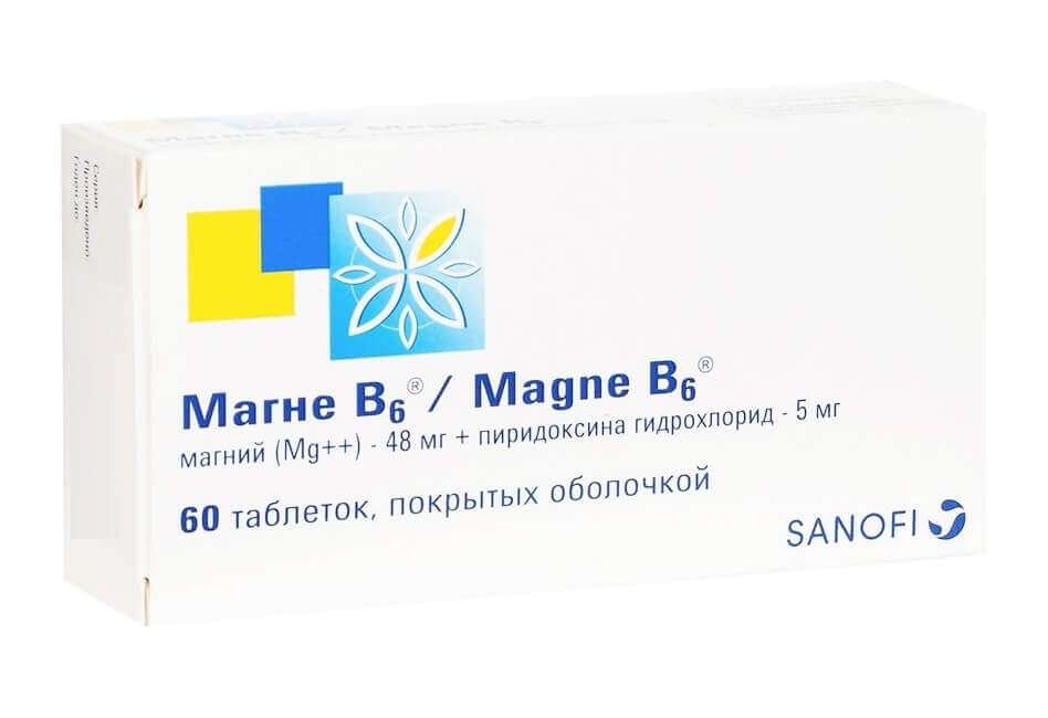 МАГНЕ В6 таблетки N60