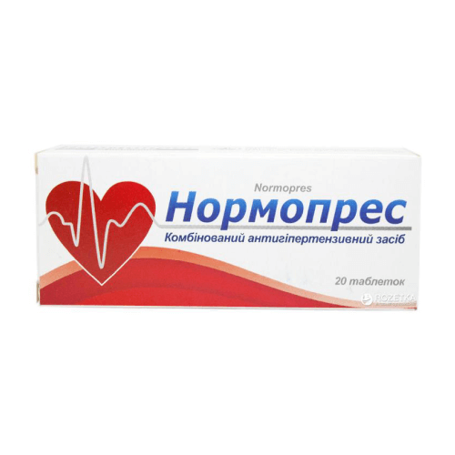 НОРМОПРЕСС таблетки 50мг N60