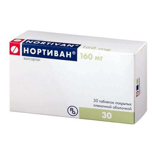 НОРТИВАН таблетки 80мг N30