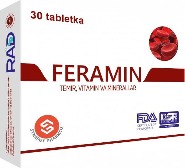 ФЕРАМИН таблетки N30