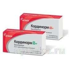 КОРДИНОРМ 0,01 таблетки N30