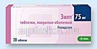 ЗИЛТ 0,075 таблетки N14