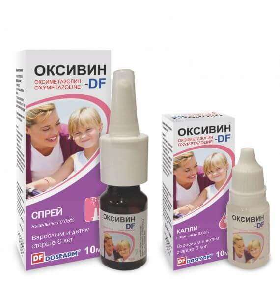 ОКСИВИН DF капли назальные 10мл 0,01% N1