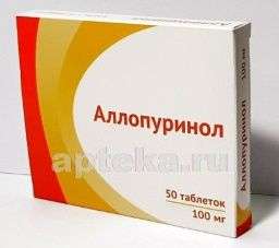 АЛЛОПУРИНОЛ ОЗОН таблетки 100мг N50