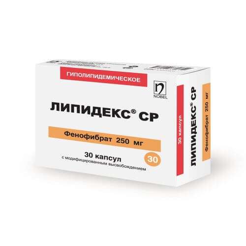 ЛИПИДЕКС SR капсулы N30
