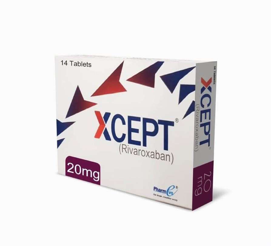 XCEPT таблетки 20мг N14