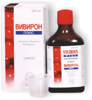 ВИВИРОН ПЛЮС сироп 240мл