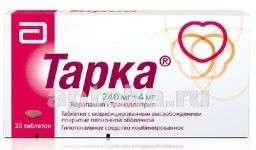 ТАРКА 0,24/0,004 таблетки N28