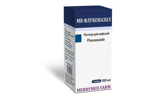 MR ФЛУКОНАЗОЛ раствор для инфузий 100мл 2мг/мл