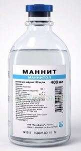 МАННИТ 0,15/МЛ раствор для инфузий 400мл N12