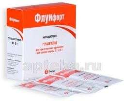 ФЛУИФОРТ 5,0 гранулы N10