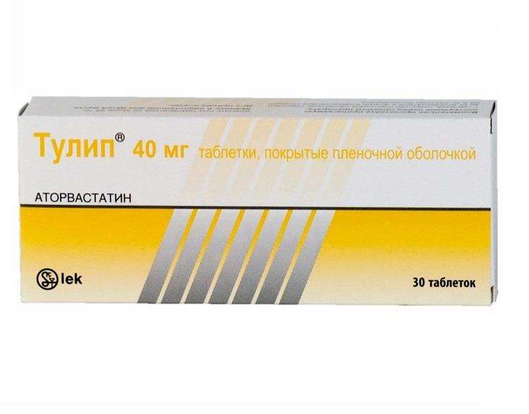 ТУЛИП таблетки 40мг N30