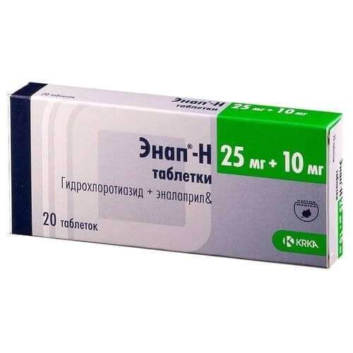 ЭНАП таблетки 2,5мг N60