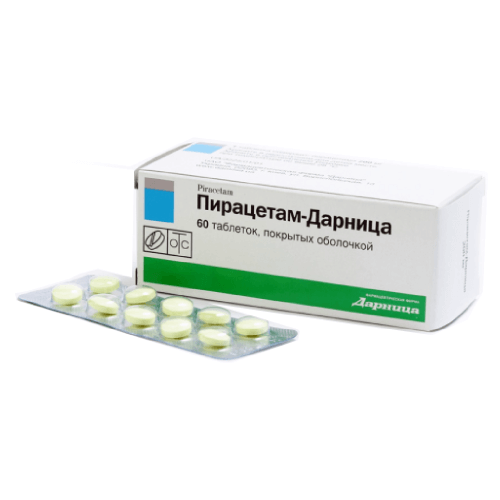ПИРАЦЕТАМ таблетки 400мг N10