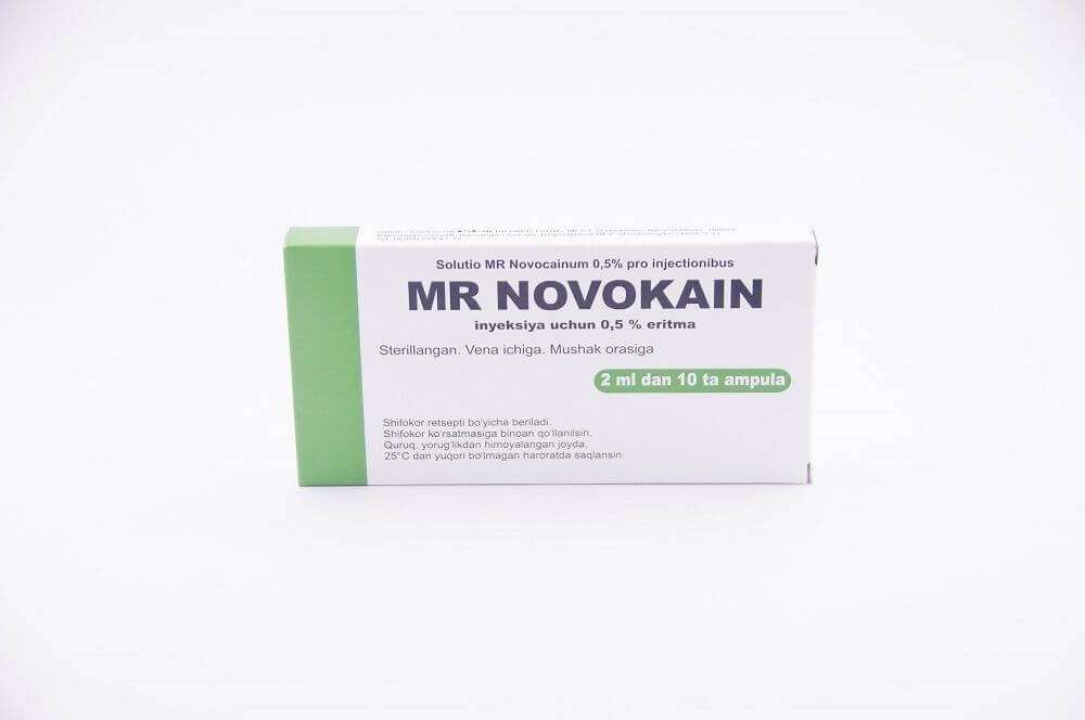 MR НОВОКАИН раствор для инъекций 5мл 0,5% N5