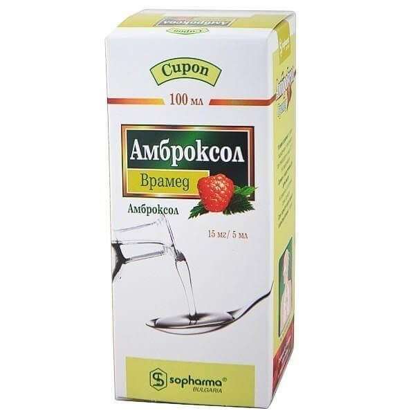 АМБРОКСОЛ ВРАМЕД сироп 100 мл 0,015/5 мл