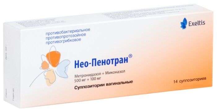 НЕО ПЕНОТРАН суппозитории вагинальные N14