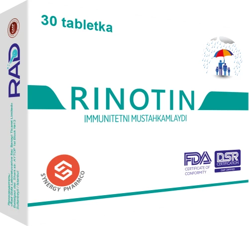 RINOTIN tabletkalari N30