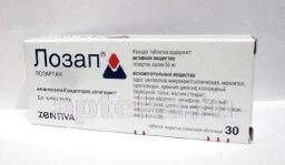 ЛОЗАП 0,05 таблетки N30