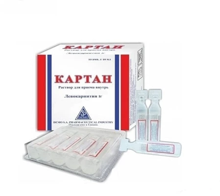 КАРТАН раствор для приема внутрь