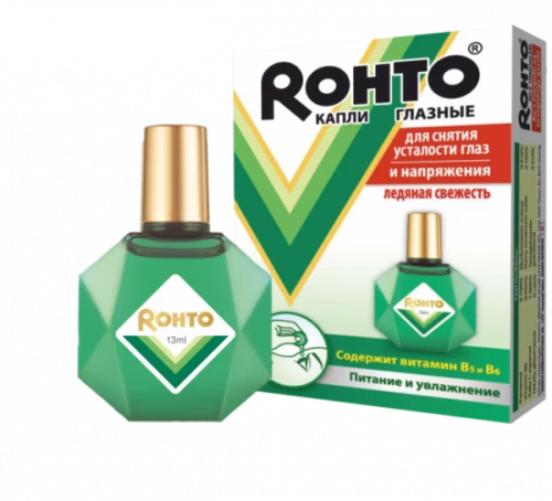 РОХТО капли глазные для снятия усталости 13мл N1