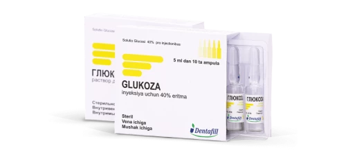 ГЛЮКОЗА раствор для инъекций 5мл