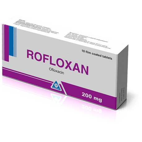 РОФЛОКСАН таблетки 200мг N10