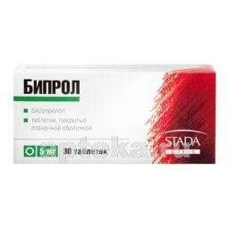 БИПРОЛ 0,005 таблетки N30